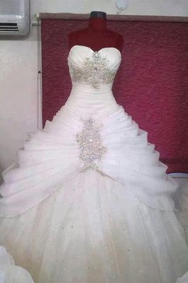 Formal Vestido de Novia de Sin mangas de Hermoso de Popular