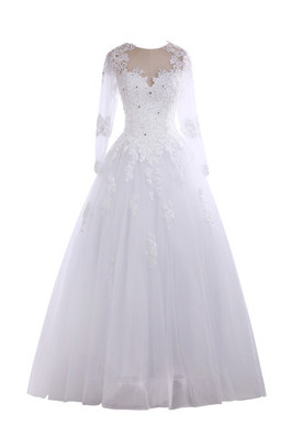 Robe de mariée brillant distinguee exclusif officiel de col en cœur