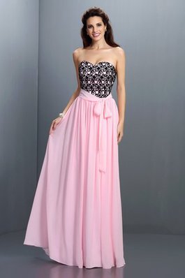 Prinzessin Anständiges Sexy Abendkleid mit Empire Taille mit Bordüre