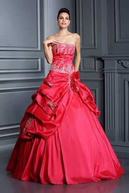 Duchesse-Linie Anständiges Formelles Quinceanera Kleid mit Applike mit Rücken Schnürung