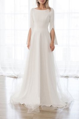 Abito da sposa lunghi cerniera a terra formale originale angelico