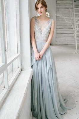 Robe de mariée informel facile naturel sans dos de traîne moyenne