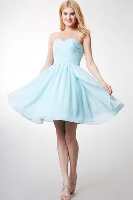 Robe demoiselle d'honneur facile plissage manche nulle avec zip avec gradins