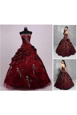 Robe de quinceanera eclaté en tulle de mode de bal d'epaule ecrite d'épaule asymétrique