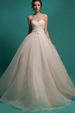 Robe de mariée simple romantique classique manche nulle avec lacets