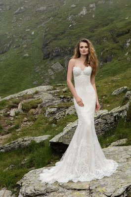 Abito da Sposa Senza Maniche Tubino favola Cuore in pizzo Elegante