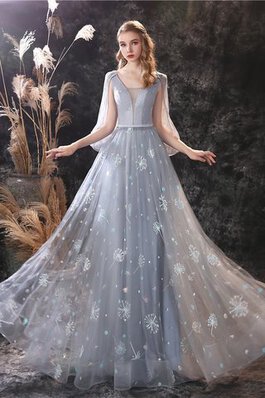 Vestido de Novia de Hasta el suelo de Maravilloso de Sala de Exclusivo