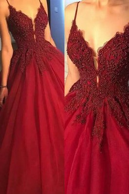 Vestido de Fiesta de Corte Evasé de Seductor de Sin mangas de Apliques