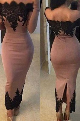 Robe de bal fait main avec zip epaule nue de fourreau naturel