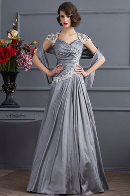 Vestido de Noche de Corte princesa de Abalorio de Escote Corazón de Apliques