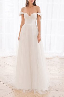 Robe de mariée splendide en dentelle avec lacets sexy longue