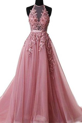 Tüll Wunderschönen Prinzessin Ballkleid mit Sweep Zug mit Natürlicher Taille