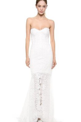 Robe de mariée long naturel informel ouverture frontale a plage