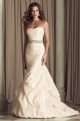 Robe de mariée elégant grandiose formelle femme branché en taffetas