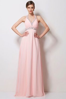 Robe de bal longue naturel a-ligne de princesse longueur au ras du sol