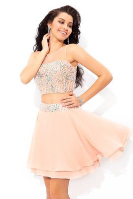 Robe de bal bref sexy de princesse fermeutre eclair manche nulle