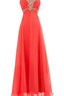Robe de bal plissage avec zip ruché manche nulle de tour de ceinture en haute