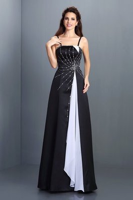 Robe de soirée longue de princesse ligne a fermeutre eclair en chiffon