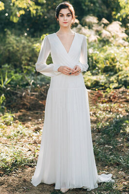 Robe de mariée a plage satin en simulation mode longue formelle