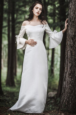 Robe de mariée fermeutre eclair bucolique divin décontracté modeste