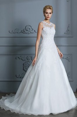Robe de mariée de mode de bal de traîne moyenne belle exclusif formelle