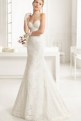 Robe de mariée chic solennel de col en v avec broderie de traîne courte