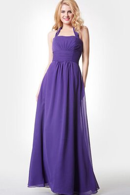 Gerüschtes A-Line plissiertes Reißverschluss romantisches luxus Brautjungfernkleid