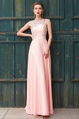 Robe de bal naturel longue ligne a sans dos de princesse