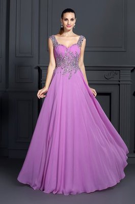 Robe de bal charmeuse formelle de princesse grandes bretelles en chiffon