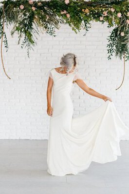 Robe de mariée décontracté plissé derniere tendance romantique ligne a