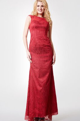 Kurze Ärmeln Spitze romantisches Brautjungfernkleid mit Knöpfen mit gekappten Ärmeln