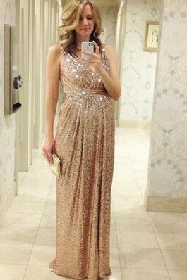 Robe de bal pailleté sexy manche nulle bretelles spaghetti entrecroisé
