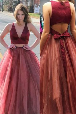 Robe de bal de princesse mode manche nulle ligne a v encolure