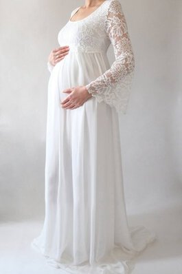 Abito da sposa a chiesa favoloso premaman spazzola treno sogno originale