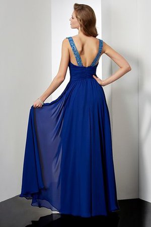 Vestido de Noche de Imperio de Escote con cuello Alto de Natural de Abalorio - Foto 2