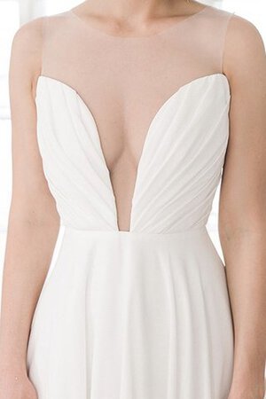 Blendend Ärmellos Pompöse Bodenlanges Sittsames Brautkleid - Bild 2