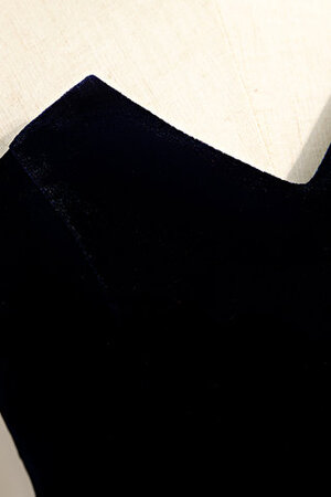Schön Trägerlos Formelles Sittsames Ballkleid mit Rücken Schnürung - Bild 4