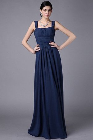 Plissiertes Reißverschluss Anständiges Bodenlanges Brautjungfernkleid aus Chiffon - Bild 9