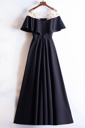 Tüll Bateau Ausschnitt Tolle Anständiges Schlichtes Ballkleid - Bild 2