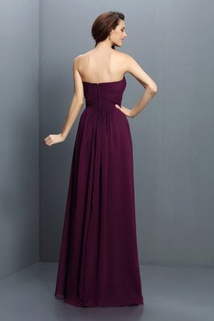 Chiffon Prinzessin Empire Taille A Linie Reißverschluss Brautjungfernkleid - Bild 30