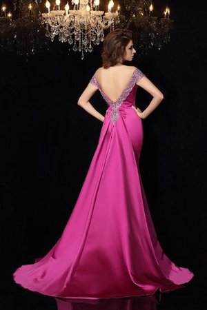 Perlenbesetztes Schulterfrei Ärmelloses Bezauberndes Anständiges Abendkleid - Bild 2