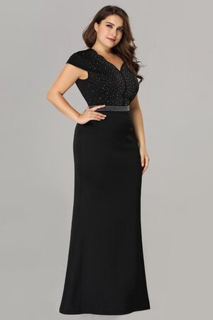 Süss Satin Romantisches Ballkleid mit Kristall mit Reißverschluss - Bild 4