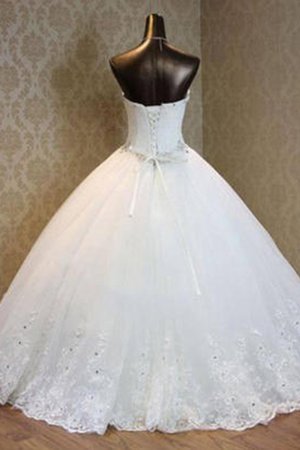Robe de mariée angélique en tulle salle interne de traîne courte avec sans manches - Photo 2