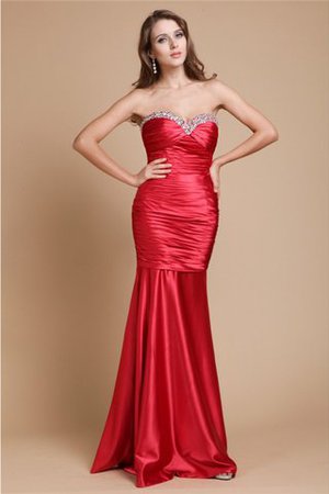 Ärmelloses Herz-Ausschnitt Meerjungfrau Reißverschluss Normale Taille Ballkleid - Bild 1