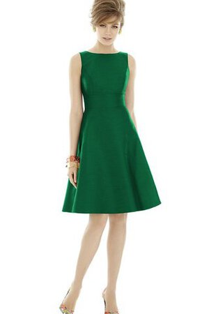 Ärmelloses A-Line Spaghetti Träger Brautjungfernkleid mit Schmetterlingsknoten - Bild 1