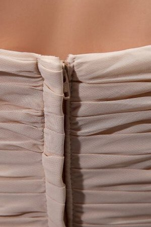 Abito da Damigella con Criss-cross Senza Maniche con Increspato lusso Impero Semplice - Foto 5