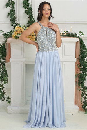 Vestido de Fiesta de Corte-A de Moda de Abalorio de Sin mangas - Foto 6