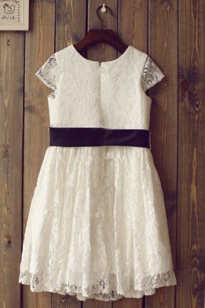 Vestido de Floristas de Manga corta de Encaje Adorno de Escote redondo - Foto 2