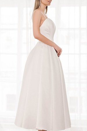 Robe de mariée joli manche nulle ligne a attirent simple - Photo 3