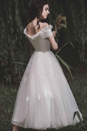 Abito da sposa a riva a-line brillante favola naturale moda - Foto 4